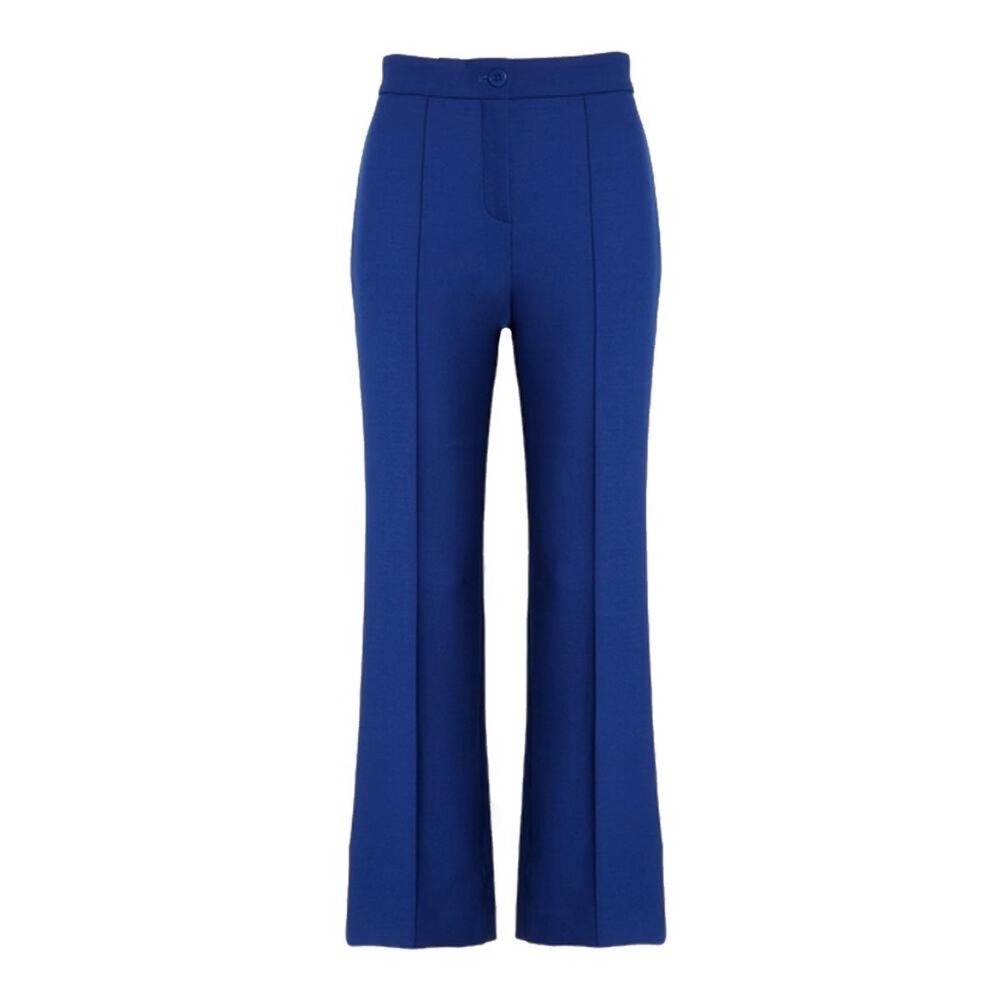 Theory Cardinal Trouser Cosmic Blue Canton Bistretch‎ Flare Pants Size 0